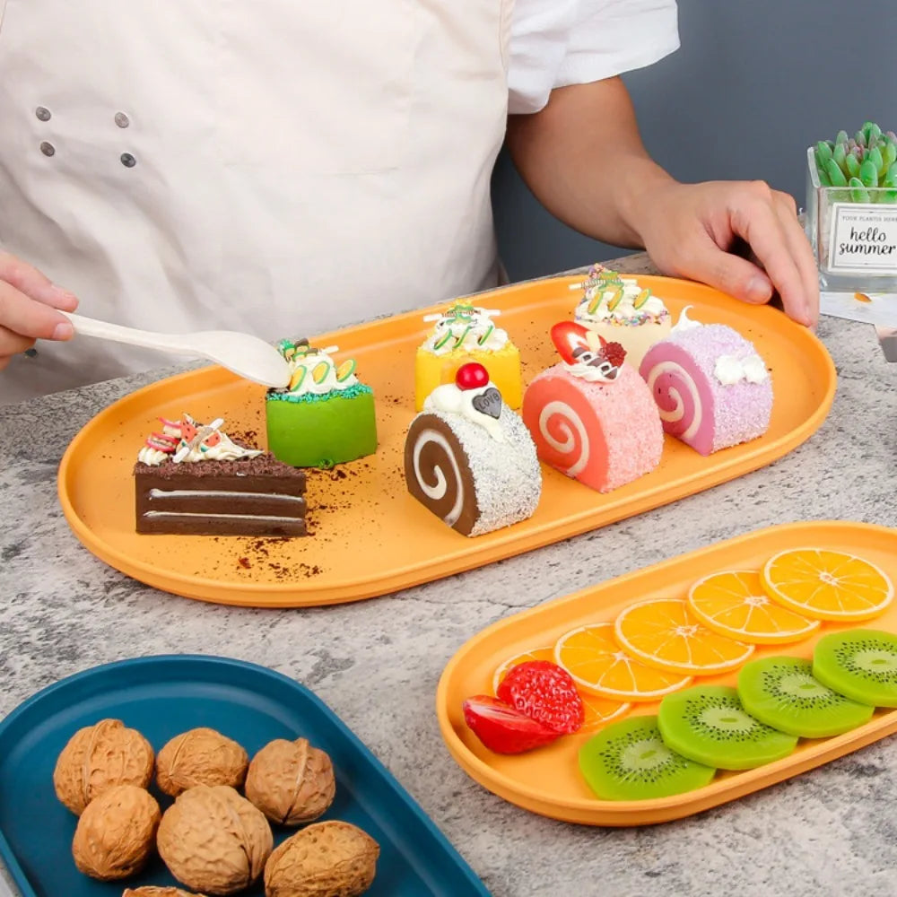 Plateau de Service Design — Organiseur Élégant Style Coréen pour Cuisine, Cosmétiques & Apéro